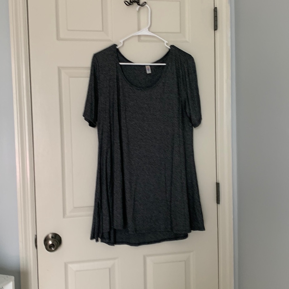 Dark Gray T-Shirt Dress.